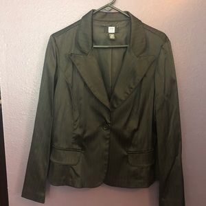 EUC Black pinstripe Blazer & Pants